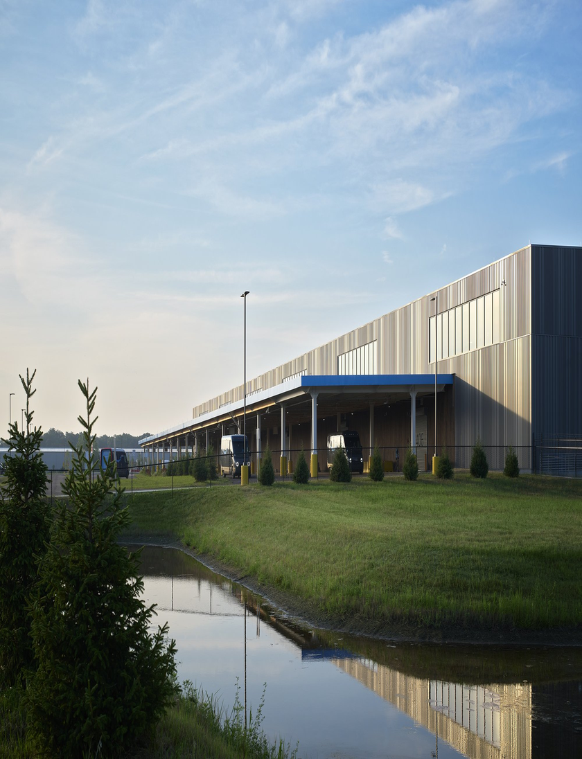 Rendering of the future newest delivery station. 