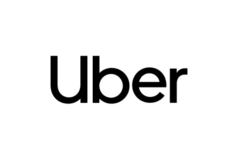 Uber logo.