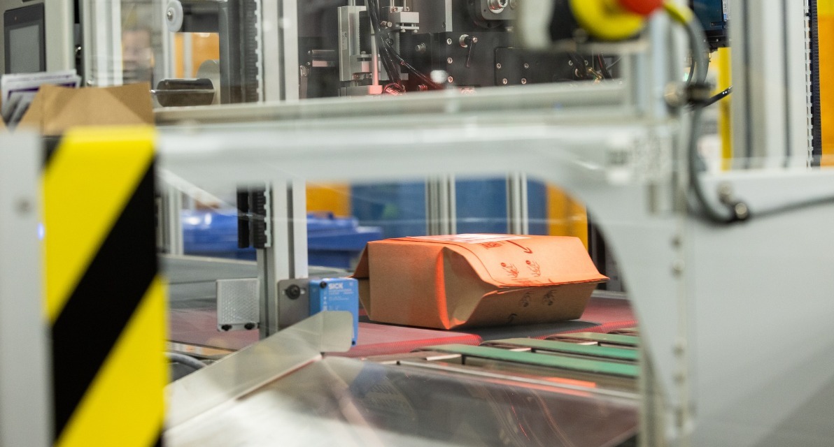 Amazon's AI Packaging Decision Engine identifies the most efficient packaging for millions of products. 