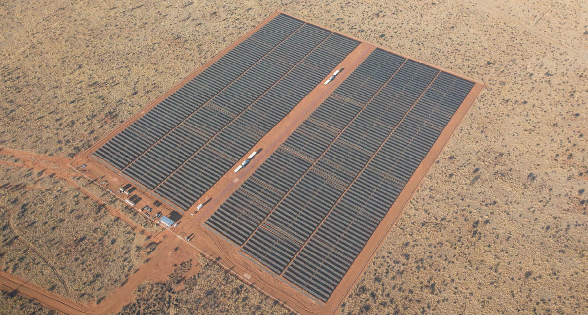 Amazon’s first South African solar plant. 